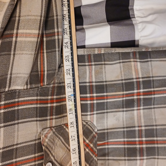 Winter King Vintage Flannel 40s / 50s Large - Picture 8 of 9